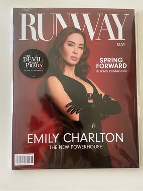 Sealed Limited Edition Runway Magazine May Cover 2026 Emily Charlton